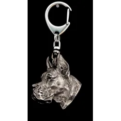 Great Dane I silver-plated keychain Art-Dog