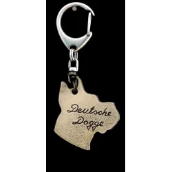 Great Dane I silver-plated keychain Art-Dog